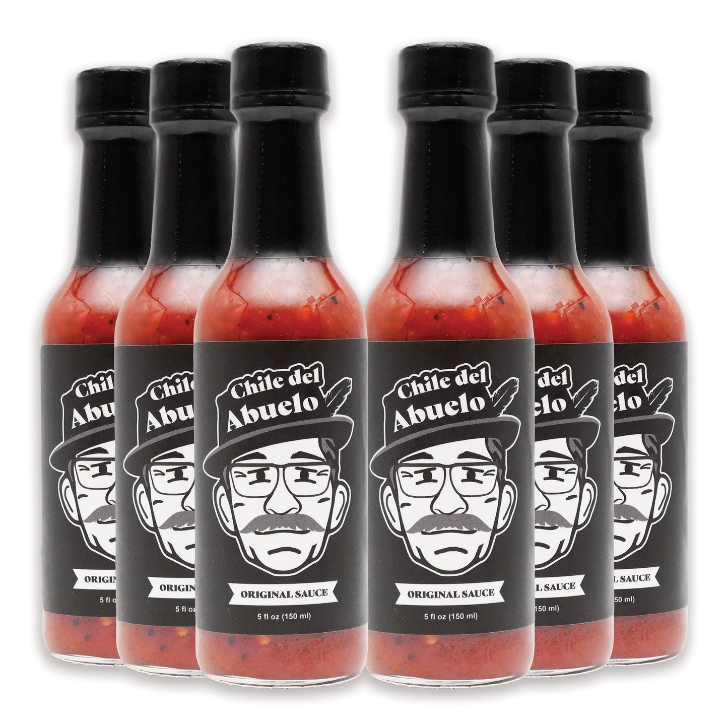 Chile del Abuelo 6-Pack of "Original" Sauce