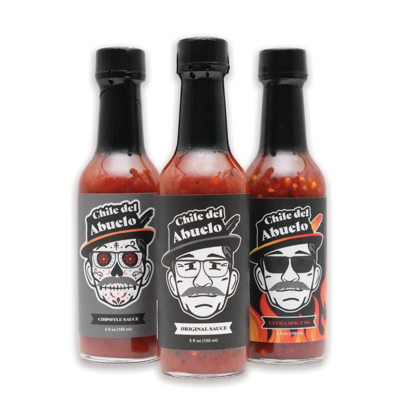 Chile del Abuelo "Tradition Trio" Sauces
