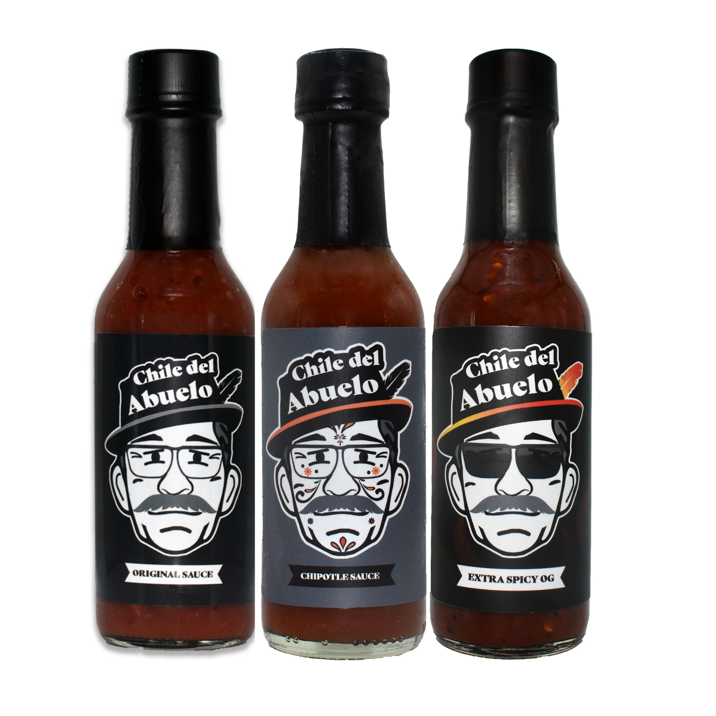 Chile del Abuelo "Tradition Trio" Sauces
