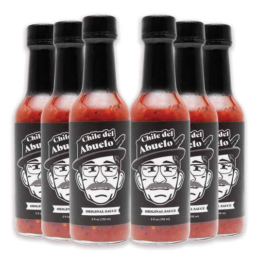 Chile del Abuelo 6-Pack of "Original" Sauce