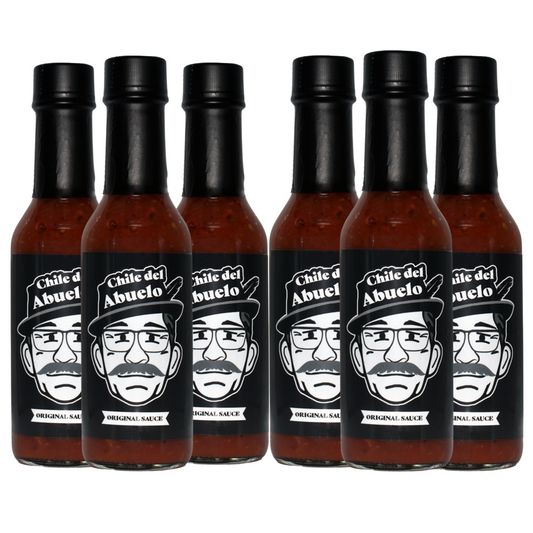 Chile del Abuelo 6-Pack of "Original" Sauce